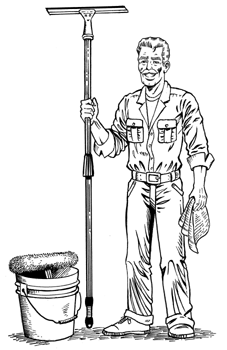 Window Cleaner (image from Understanding Window Cleaning)